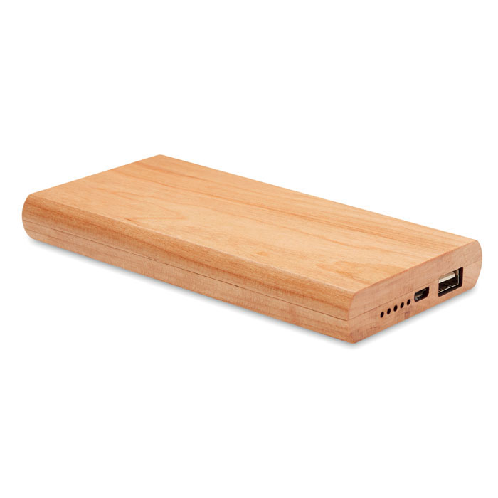 Batterie Externe Bambou 4000 mAh à graver