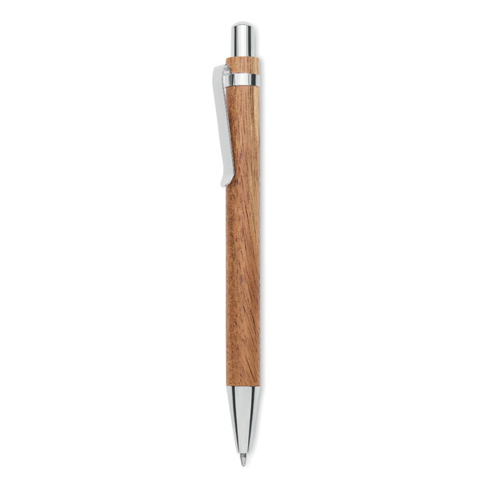 Stylo Bille Bois d'Acacia à graver avec prénom
