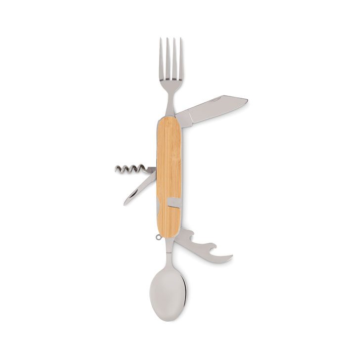 Multifunctioneel campingbestek