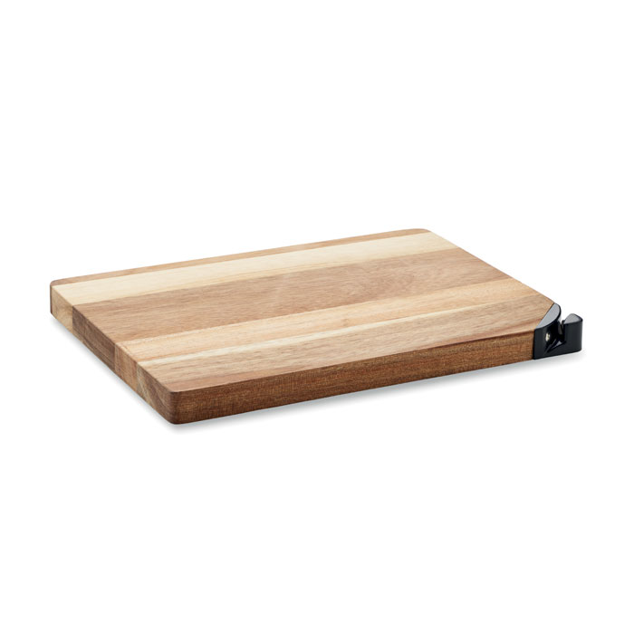 Acaciahouten Snijplank met Messenslijper